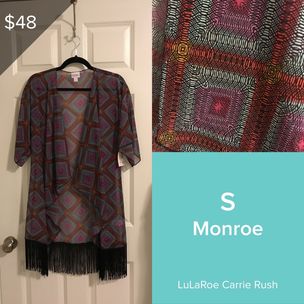 MUST BUNDLE 4/$16 LuLaRoe S Monroe kimono